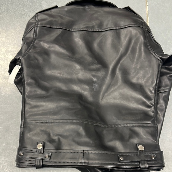 “Straight to Hell” black leather jacket - Picture 9 of 10